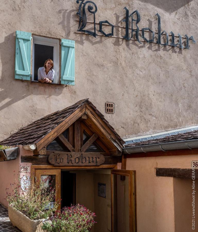 Auberge Lo Robur Roure Bagian luar foto